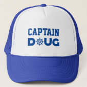 Kapitein Doug Trucker Hat Trucker Pet (Voorkant)