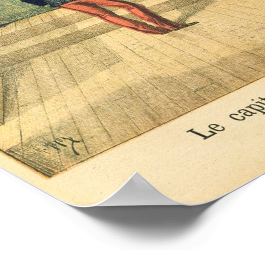 Kapitein Dreyfus voor de rechtbank Poster (Hoek)