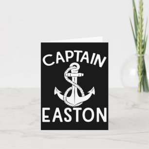 Kapitein Easton Anchor Yacht Boat Boating Ship Kaart