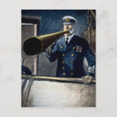 Kapitein Edward Smith RMS Titanic  Briefkaart (Voorkant)