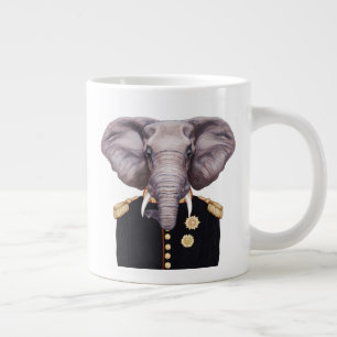Kapitein Elephant Extra Grote Beker