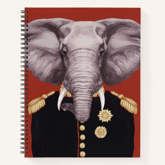 Kapitein Elephant Notitieboek (Voorkant)