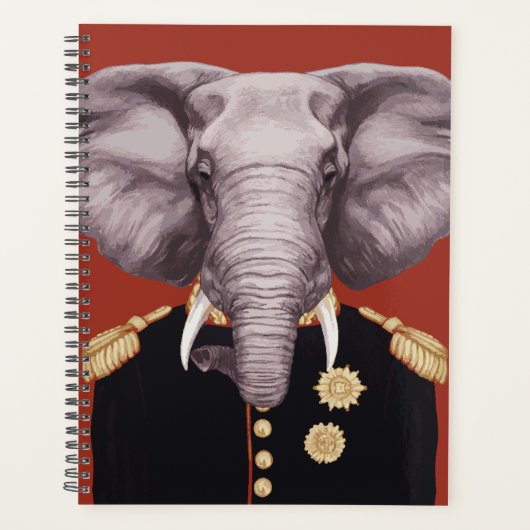 Kapitein Elephant Planner (Voorkant)