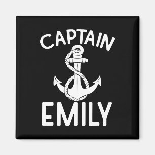Kapitein Emily Zeilen Boot Schip Jacht  Magneet