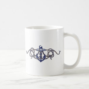 kapitein en anker koffiemok