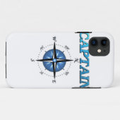 Kapitein en kompas Roos Case-Mate iPhone Case (Achterkant (horizontaal))