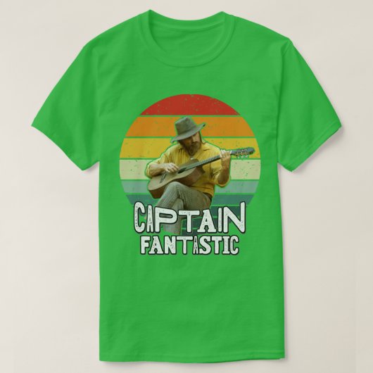 Kapitein Fantastic T-shirt (Design voorkant)