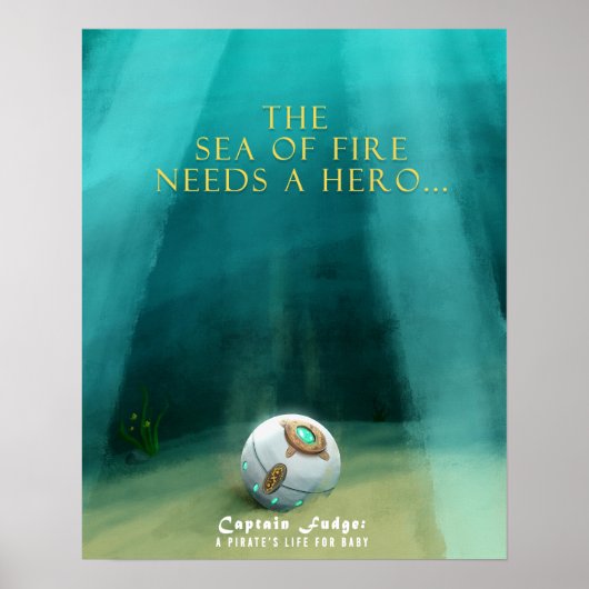 Kapitein Fudge Promo-Poster Poster (Voorkant)