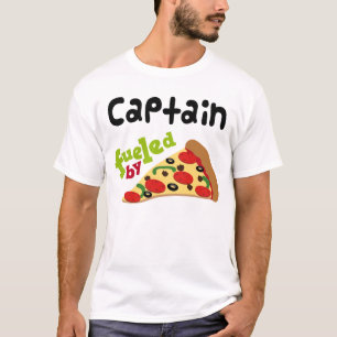 Kapitein (Funny) Pizza T Shirt