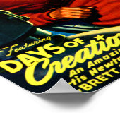 Kapitein Future — Dagen van creatie Poster (Hoek)