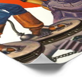 Kapitein Future — Quest after the Stars Poster (Hoek)