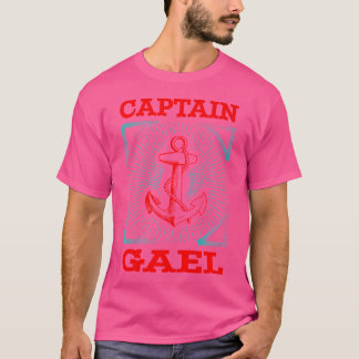 Kapitein Gael Gepersonaliseerde Naam Zeeman Vaarto T-shirt