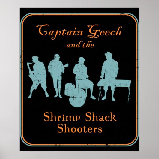 Kapitein Geech en de Shrimp Shack Shooters Poster (Voorkant)