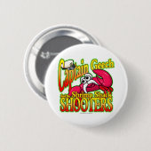 Kapitein Geech Ronde Button 5,7 Cm (Voorkant /achterkant)