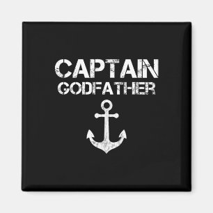 Kapitein Godfather Pontonmeer Zeiler Visboot Magneet