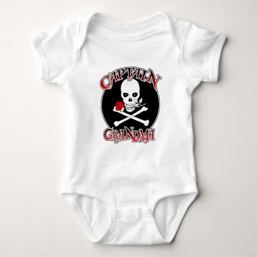 Kapitein Grandma Romper (Voorkant)