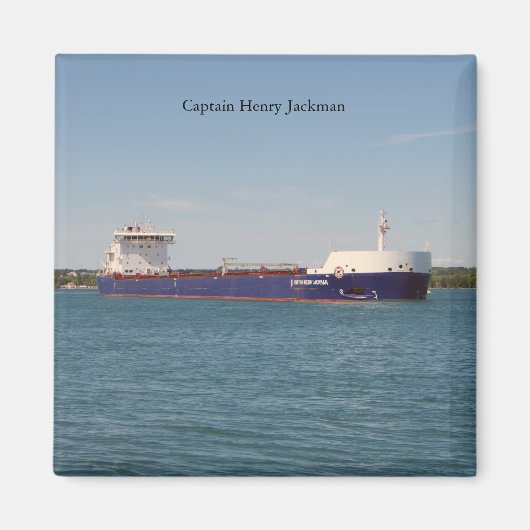 Kapitein Henry Jackman 2021 magnet Magneet (Voorkant)