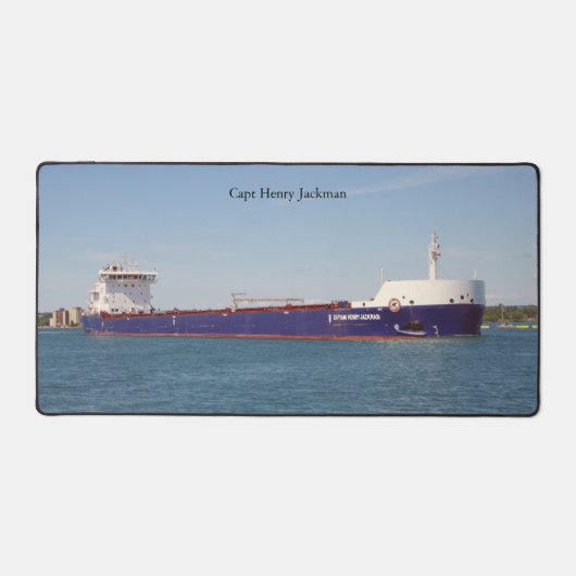 Kapitein Henry Jackman bureaumat (Voorkant)