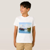 Kapitein Hook Pirate Ship, T-shirt van Cancun (Voorkant volledig)