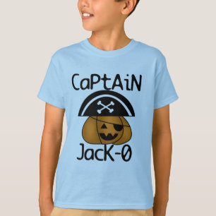 Kapitein Jack=O Halloween-overhemden en -geschenke T-shirt