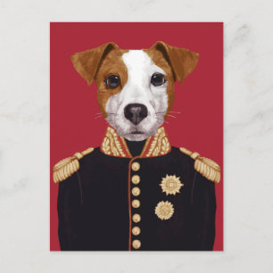 Kapitein Jack Russell Briefkaart