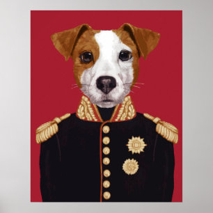 Kapitein Jack Russell Poster