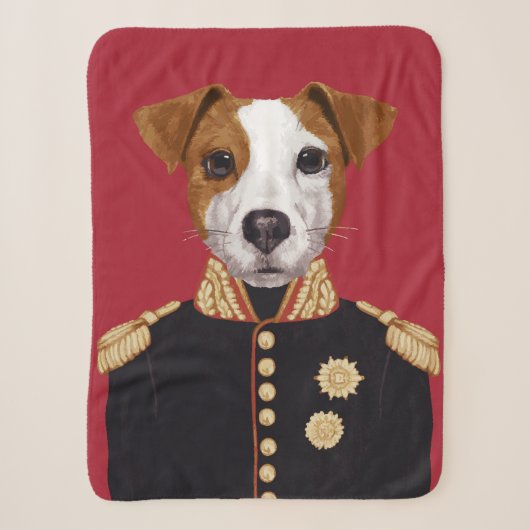 Kapitein Jack Russell Sherpa Deken (Voorkant)