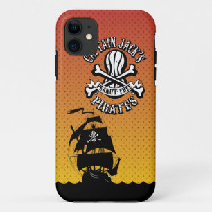 Kapitein Jack's pinda-vrije piraten iPhone 5 Hoesj 11 Hoesje