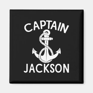 Kapitein Jackson Yacht Boat Zeilschip Magneet
