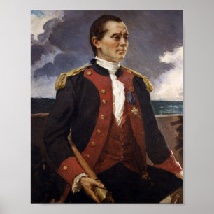 Kapitein John Paul Jones, Continental Navy Poster