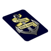 kapitein Jouw naam Anchor Magneet (Rechterzijde)