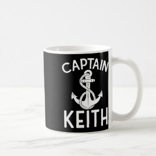 Kapitein Keith Boat Ship Anchor Boating Yacht Koffiemok
