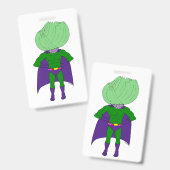 Kapitein Kool Badge (Voor- en achterkant)
