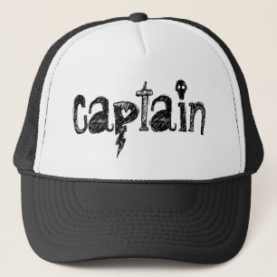 Kapitein Lettering Trucker Pet