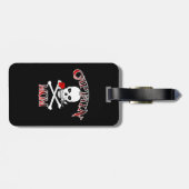 Kapitein Mam (Roos) Bagagelabel (Achterkant horizontaal)