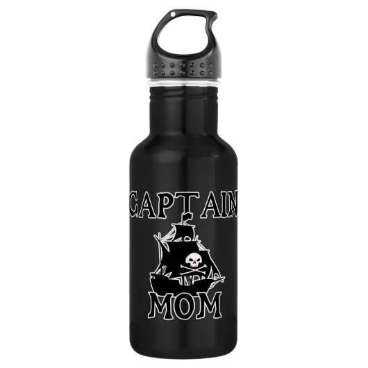 Kapitein Mam Waterfles (Voorkant)