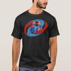 Kapitein Man en Kind gevaar - Logo T-shirt