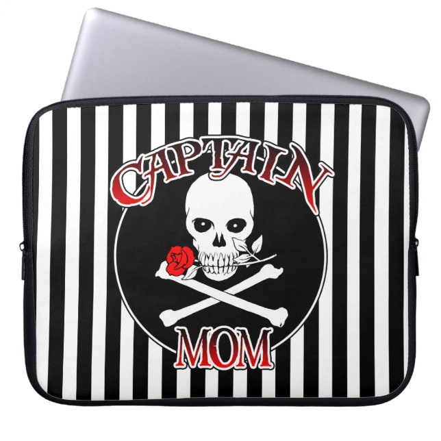 Kapitein Maptop-hoes Laptop Sleeve (Voorkant)