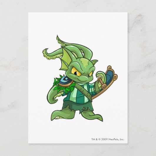 Kapitein Maraqua 2 Briefkaart (Voorkant)