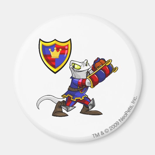 Kapitein Meridell Team 1 Magneet (Voorkant)