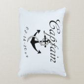 Kapitein met Anker Accent Kussen (Voorkant(Verticaal))