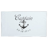 Kapitein met Anker Kussensloop (Voorkant)