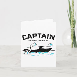 Kapitein Mijn Boot Regels Ponton Eigenaar Boater M Kaart