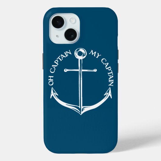 Kapitein, mijn kapitein Case-Mate iPhone case (Achterkant)