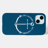 Kapitein, mijn kapitein Case-Mate iPhone case (Achterkant (horizontaal))