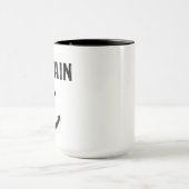 Kapitein, minimalistisch ontwerp mok (Midden)