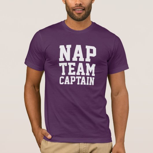 Kapitein Nap Team T-shirt (Voorkant)