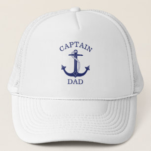 Kapitein Nautical Blue Anchor Trucker Pet