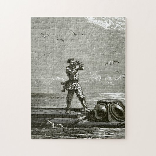 Kapitein Nemo van 20000 collega's onder het Zee Legpuzzel (Verticaal)