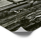 Kapitein Nemo van 20000 collega's onder het Zee Poster (Hoek)